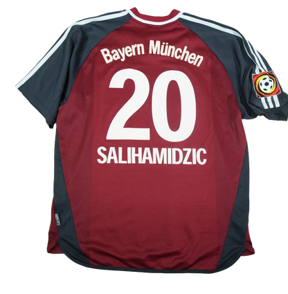 Bayern Munich 2001-2002 #20 Salihamidzic XL Away Football Shirt