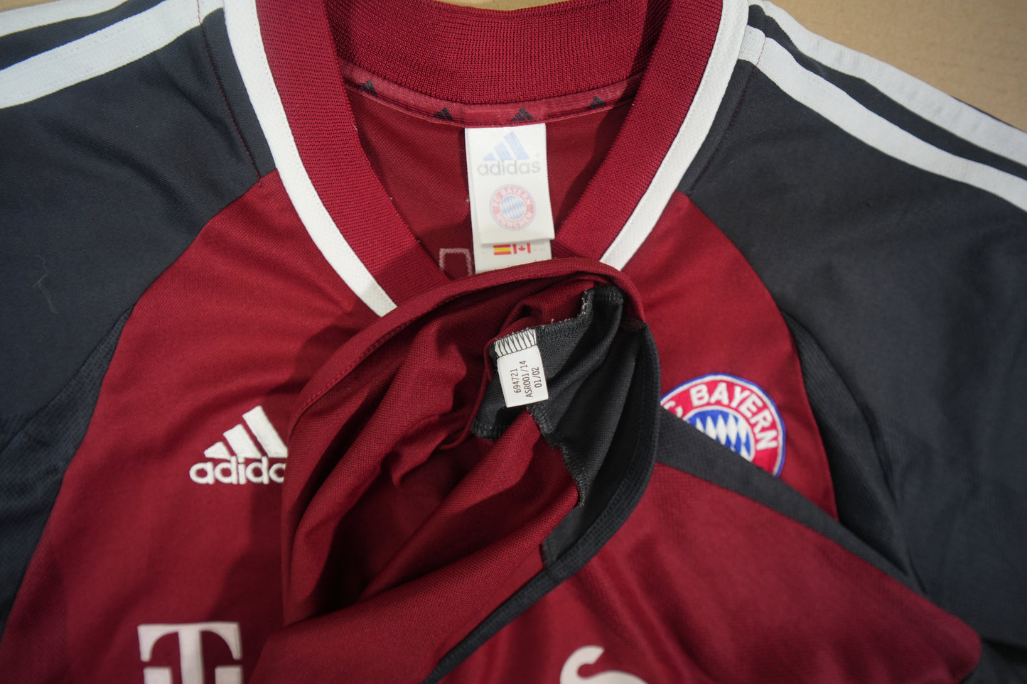Bayern Munich 2001-2002 #20 Salihamidzic XL Away Football Shirt