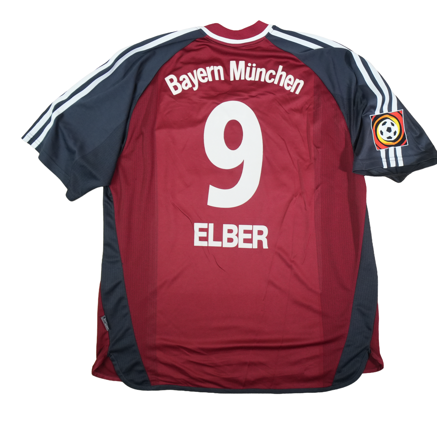 Bayern Munich 2001-2002 #9 Elber XXL Away Football Shirt