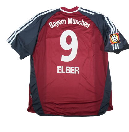 Bayern Munich 2001-2002 #9 Elber XXL Away Football Shirt