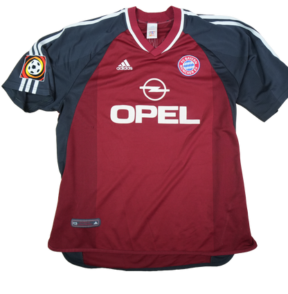 Bayern Munich 2001-2002 #9 Elber XXL Away Football Shirt