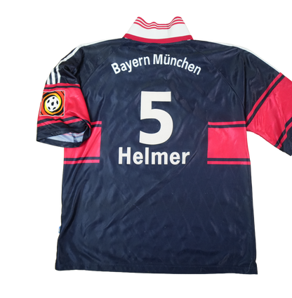 Bayern Munich 1997-1998 #5 Helmer XL Home Football Shirt