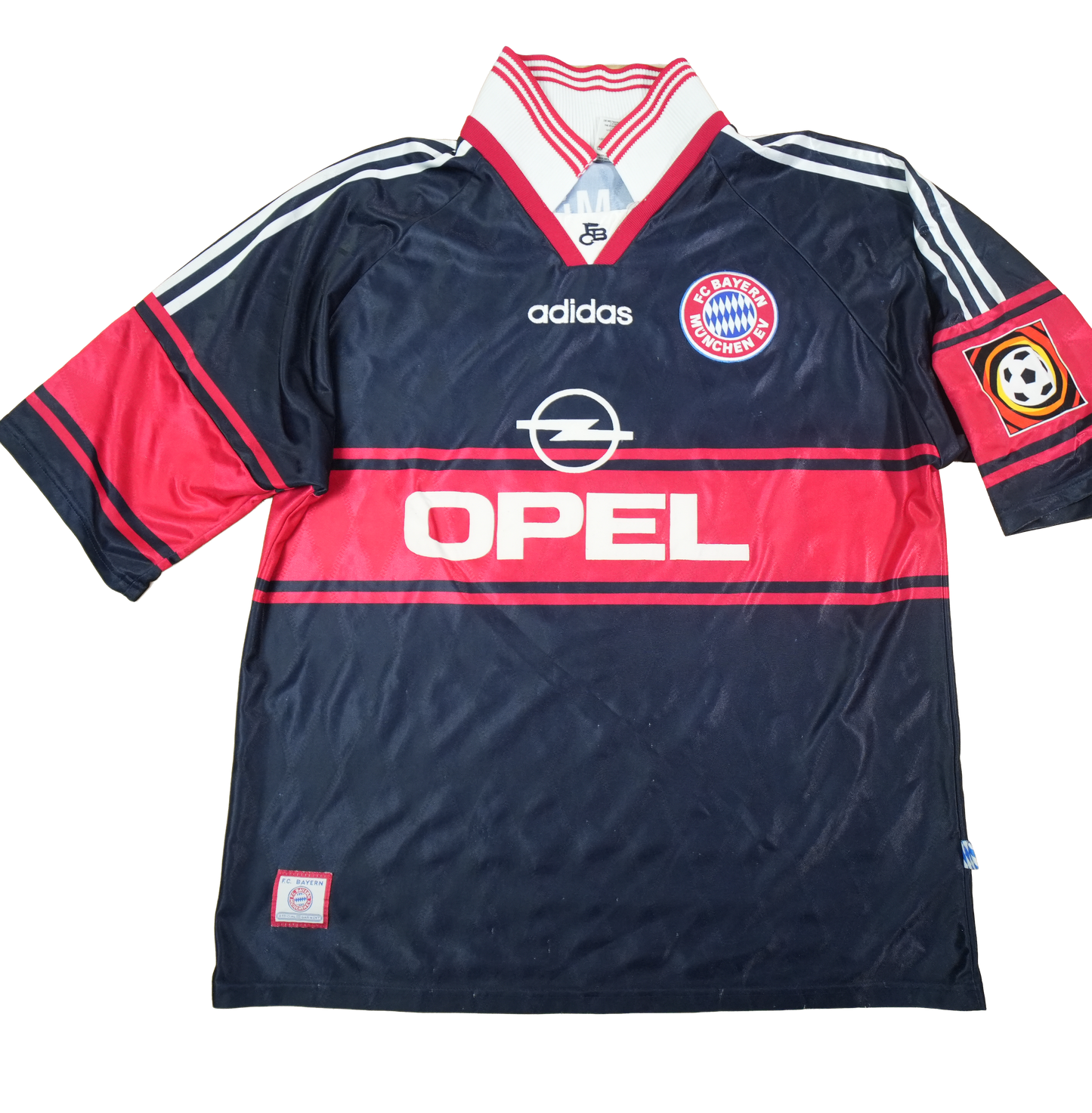 Bayern Munich 1997-1998 #5 Helmer XL Home Football Shirt