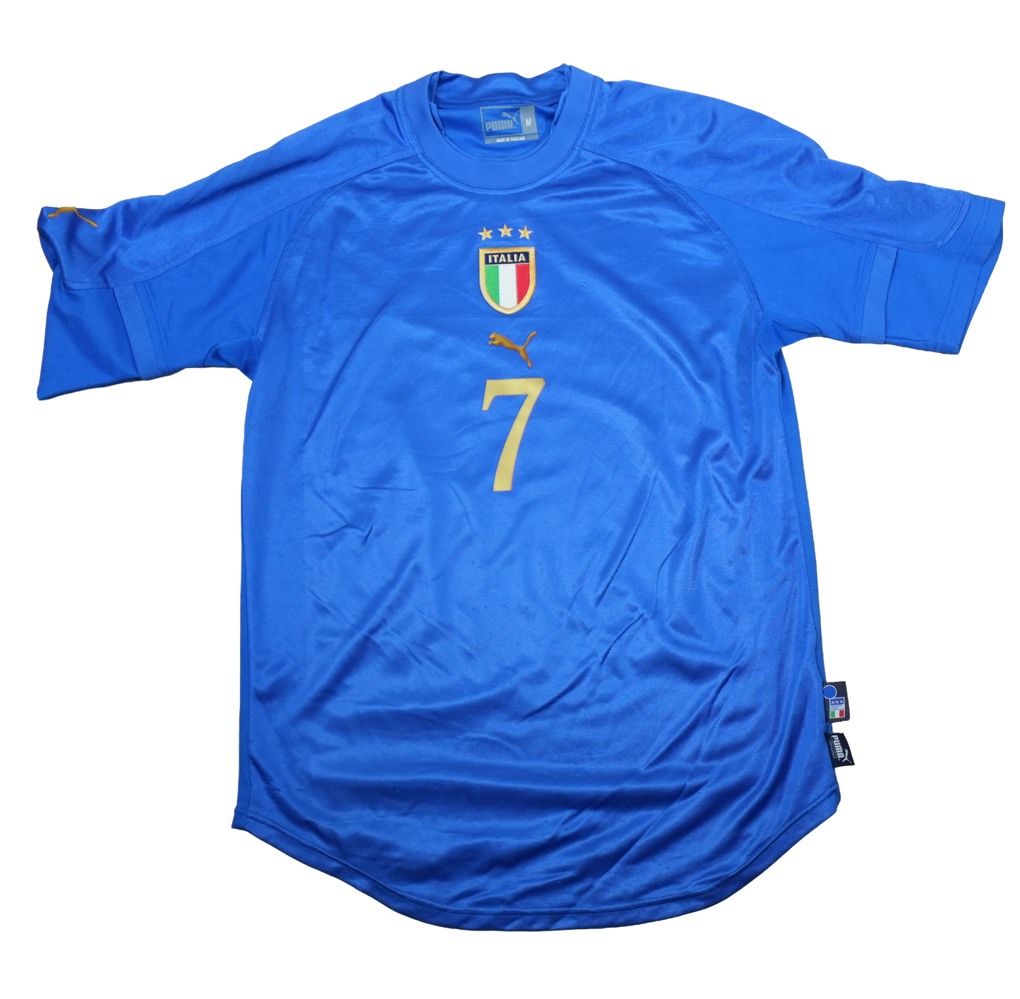 Italy 2004-2005 #7 Del Piero M Home Football Shirt