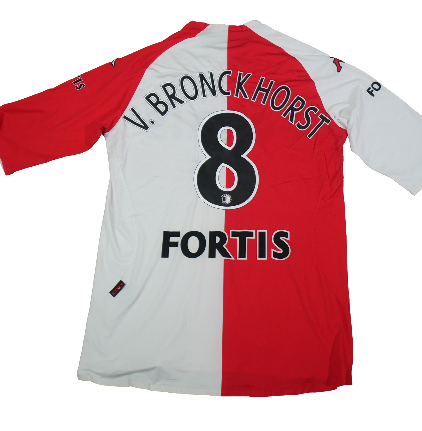 Feyenoord 2007-2008 #8 V. Bronckhorst YXXXL Home Football Shirt