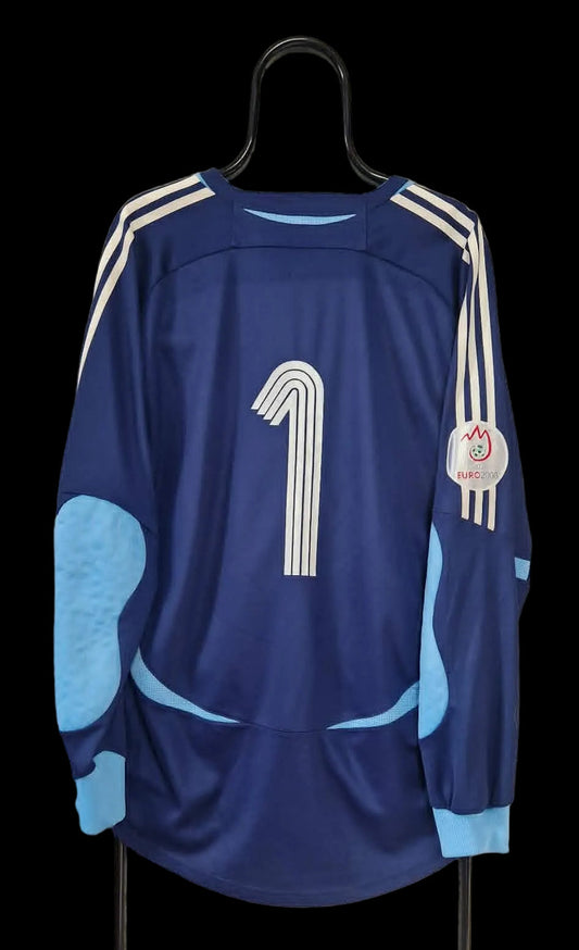 Denmark 2006-2010 #1 Sorensen Football Shirt Goalkeeper XL adidas formotion 069487