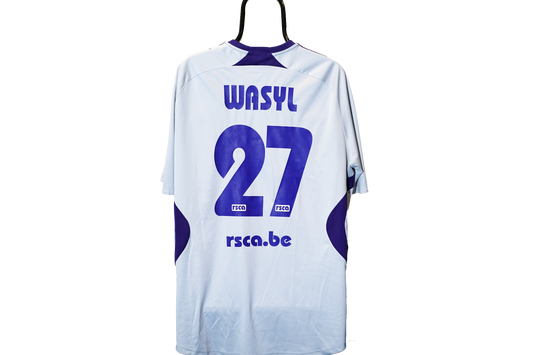 2007 - 2008 Anderlecht Away #27 Wasilewski Wasyl football shirt soccer jersey XL 691596