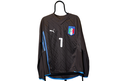 2009 2010 Italy #1 Buffon Goalkeeper Bronze Long Sleeve Puma