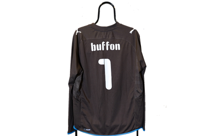 2009 2010 Italy #1 Buffon Goalkeeper Bronze Long Sleeve Puma