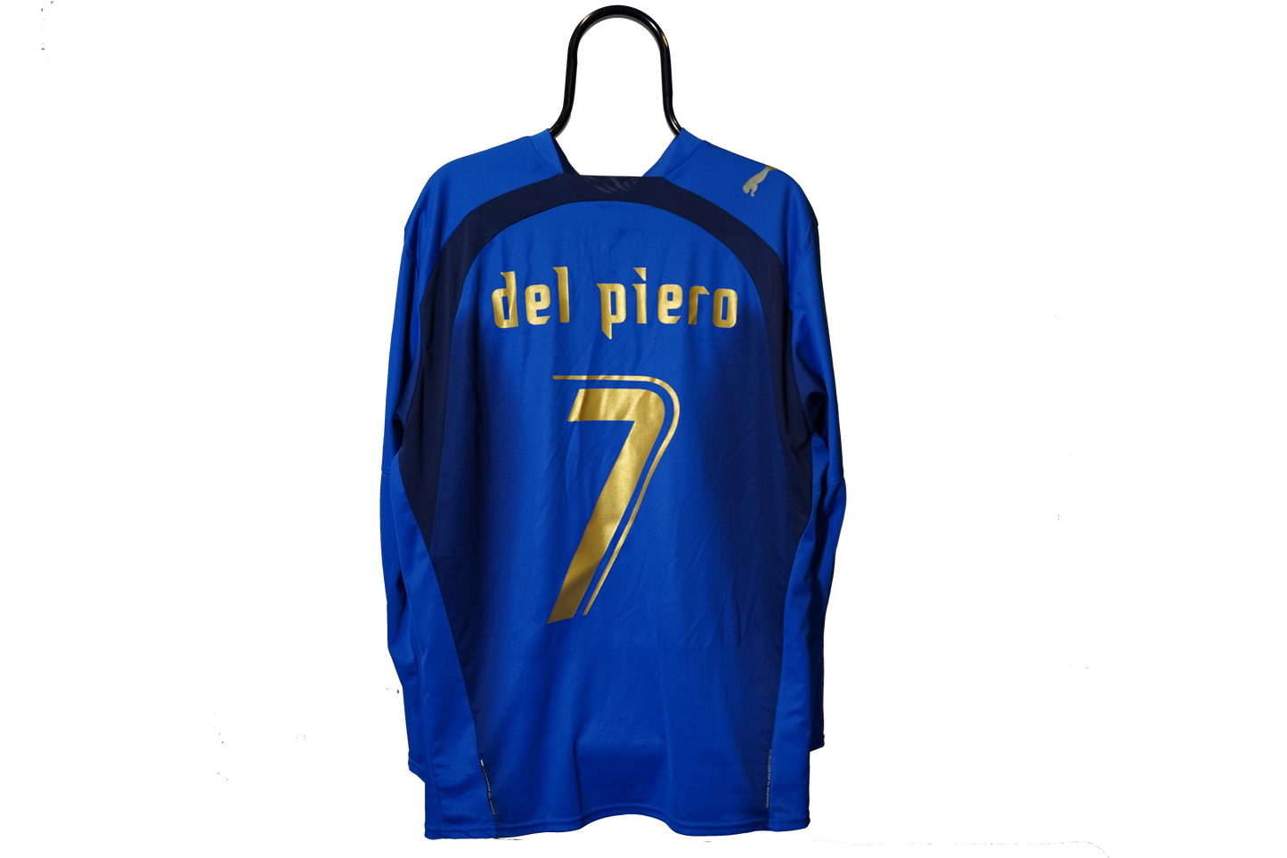 2006 - 2007 Italy #7 Del Piero Long Sleeve Football Shirt puma XL men