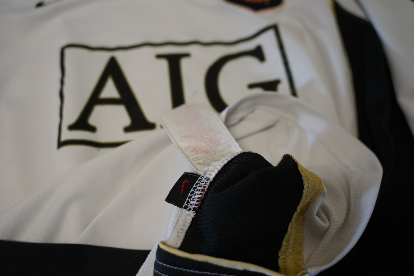 Manchester United 2006 2008 #7 Ronaldo Long Sleeve football Shirt Away S Men