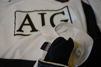 Manchester United 2006 2008 #7 Ronaldo Long Sleeve football Shirt Away S Men