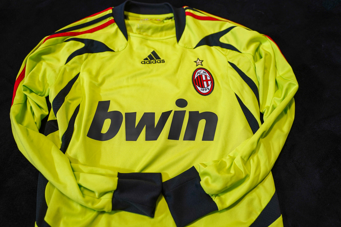 2007-2008 AC Milan Goalkeeper #1 Dida shirt adidas M 694865
