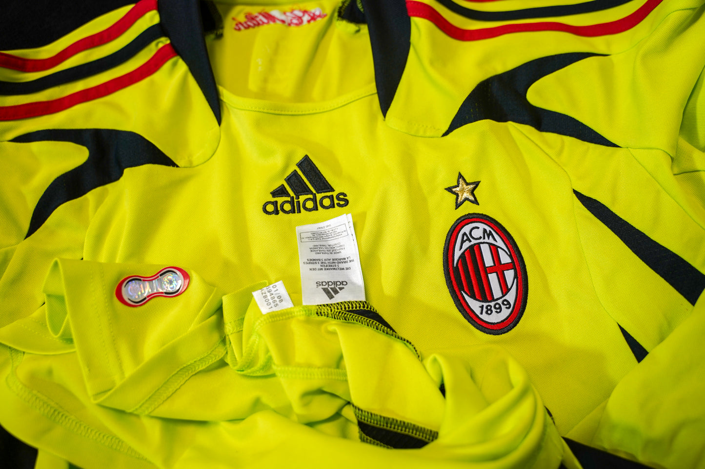 2007-2008 AC Milan Goalkeeper #1 Dida shirt adidas M 694865