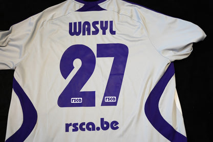 2007 - 2008 Anderlecht Away #27 Wasilewski Wasyl football shirt soccer jersey XL 691596