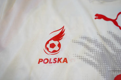 2006 2007 Poland Home #8 Krzynówek Football Shirt Puma XL men