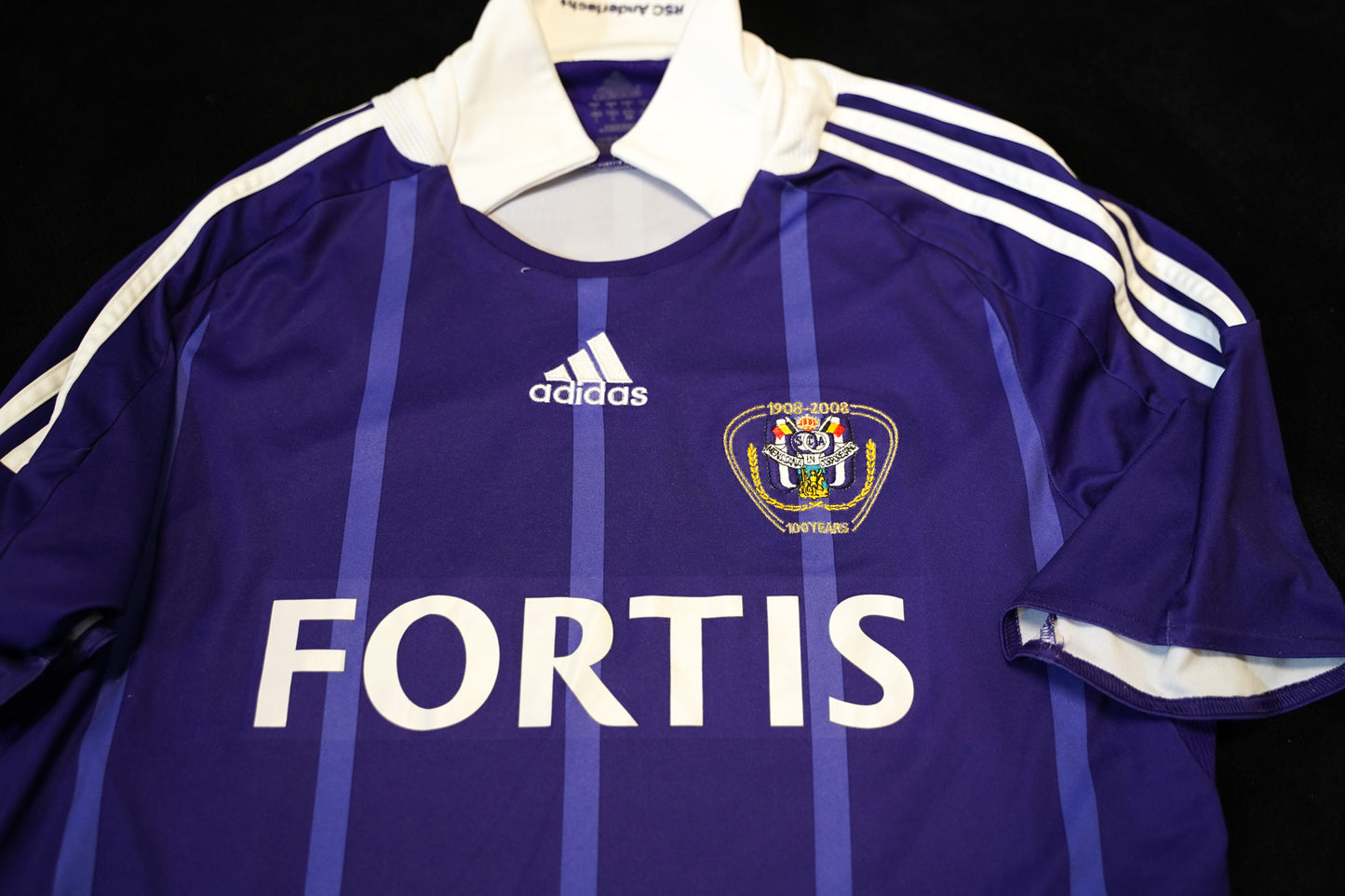 2008 - 2009 Anderlecht home #27 Wasyl Wasilewski football shirt soccer jersey L 693779