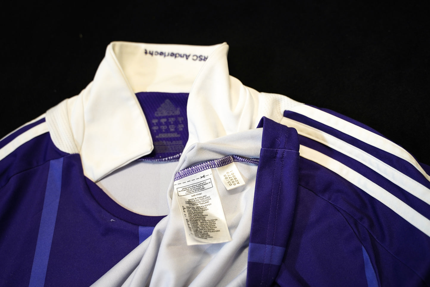 2008 - 2009 Anderlecht home #27 Wasyl Wasilewski football shirt soccer jersey L 693779