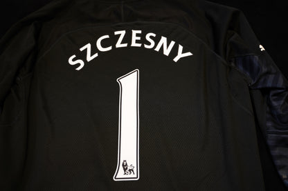 2014–2015 Arsenal Goalkeeper Jersey – #1 Szczesny Puma Long Sleeve Football Shirt 2XL