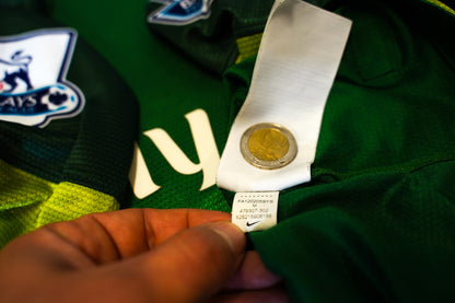 2012 2013 Arsenal Goalkeeper #21 Fabiański Football Shirt M men Nike 479307-302