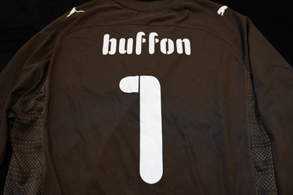 2009 2010 Italy #1 Buffon Goalkeeper Bronze Long Sleeve Puma