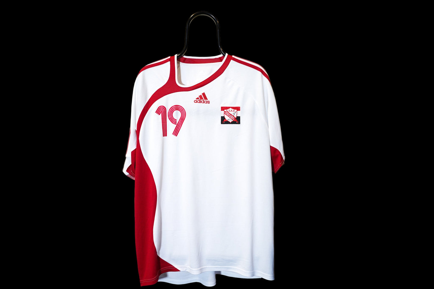 2006 2007 Trinidad & Tobago #19 Yorke Away Football Shirt Adidas XL 072538