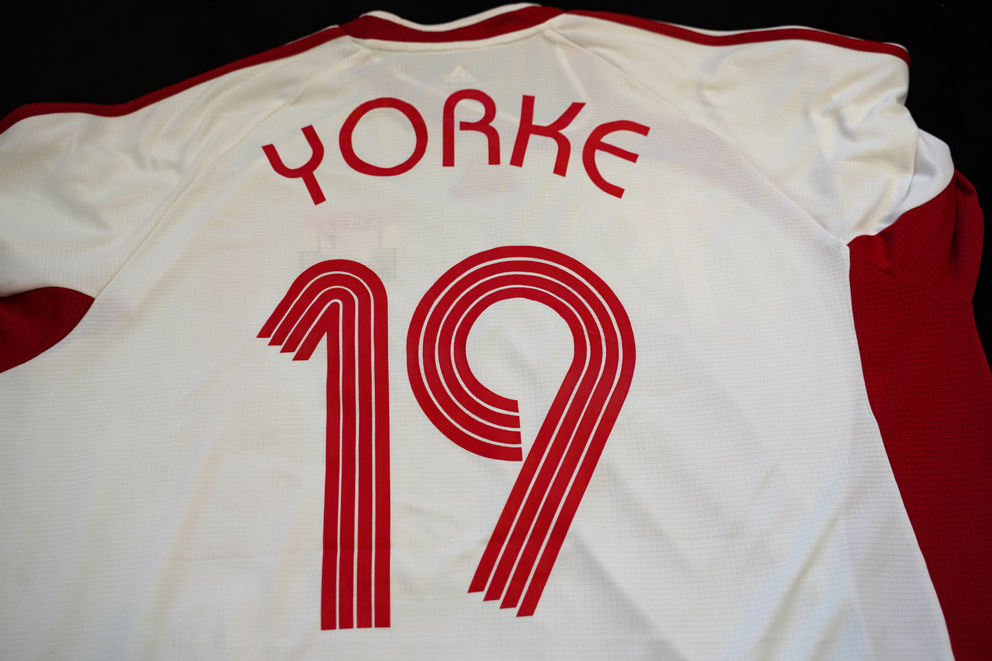 2006 2007 Trinidad & Tobago #19 Yorke Away Football Shirt Adidas XL 072538