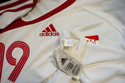 2006 2007 Trinidad & Tobago #19 Yorke Away Football Shirt Adidas XL 072538