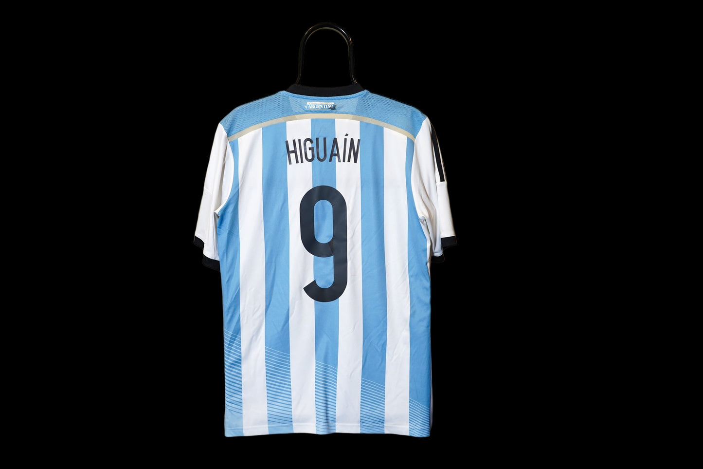 2013 2014 Argentina #9 Higuain home Football Shirt Adidas M men G74569