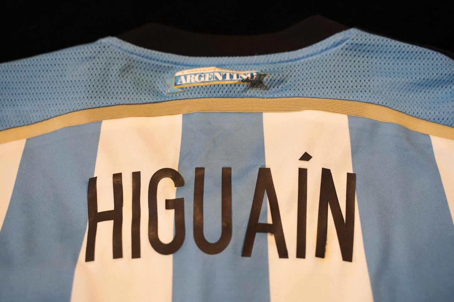 2013 2014 Argentina #9 Higuain home Football Shirt Adidas M men G74569