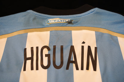 2013 2014 Argentina #9 Higuain home Football Shirt Adidas M men G74569