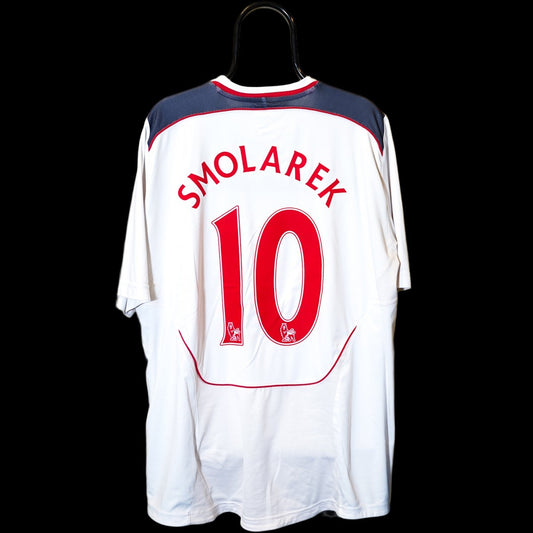 2008 2009 Bolton Wanderers #10 Smolarek Home Reebok Football Shirt XL men