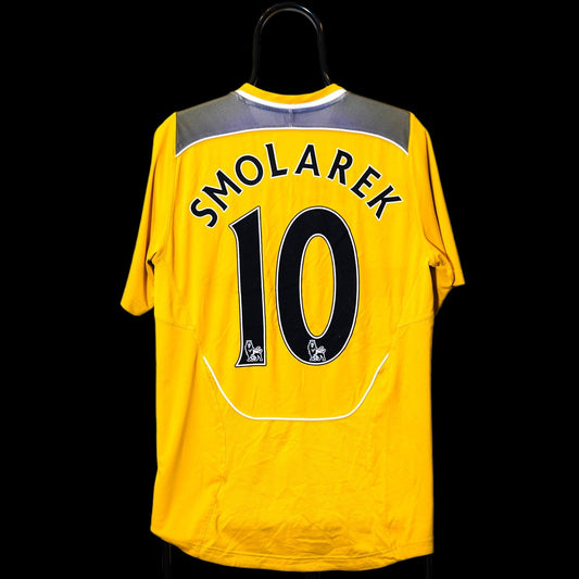 2008 2009 Bolton Wanderers #10 Smolarek Away Reebok Football Shirt M men