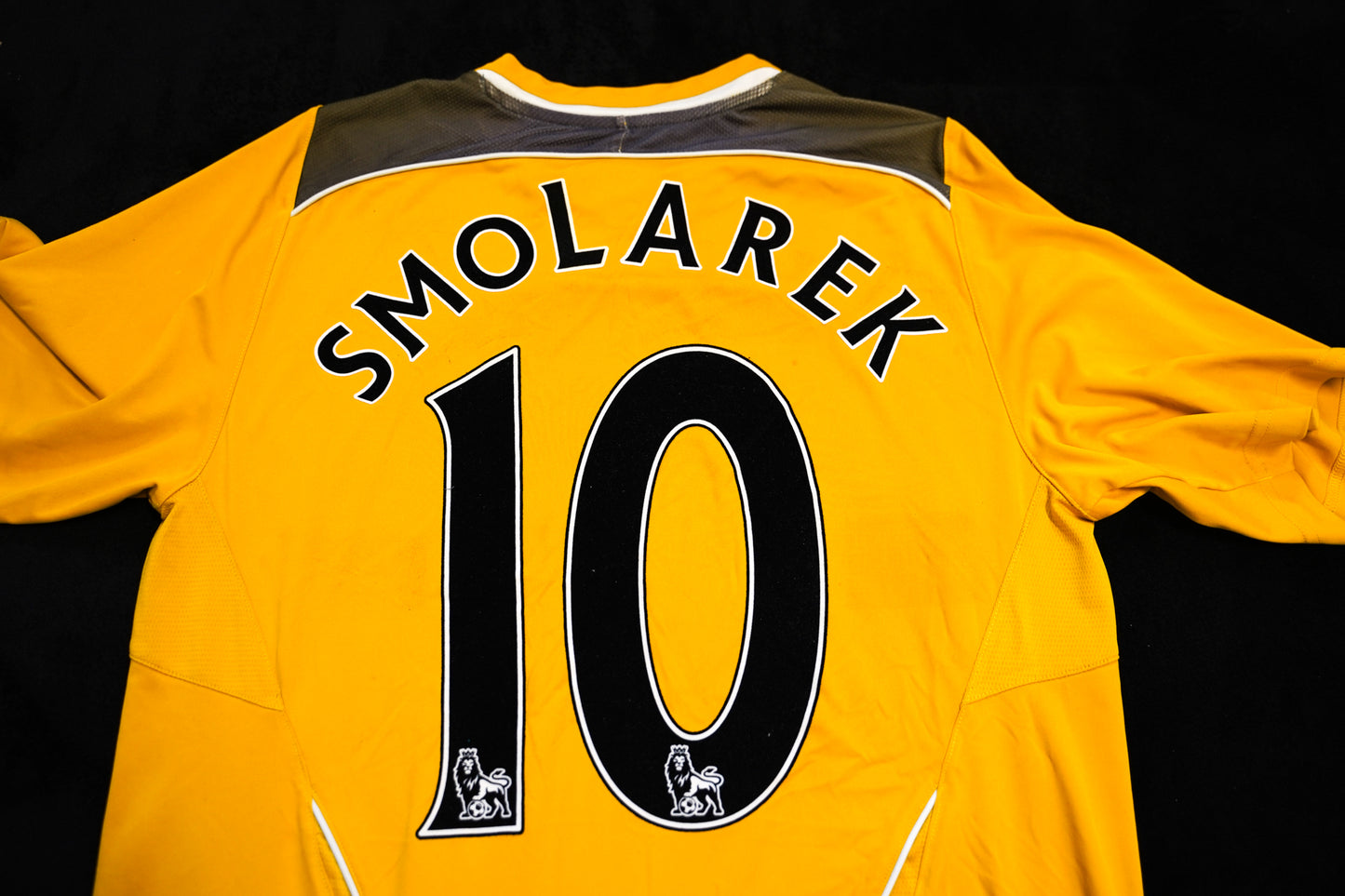 2008 2009 Bolton Wanderers #10 Smolarek Away Reebok Football Shirt M men