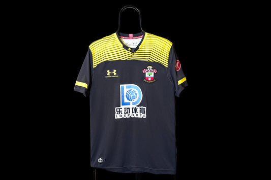 2019 2020 Southampton #35 Bednarek Away Football Shirt M men Under Armour 1332238