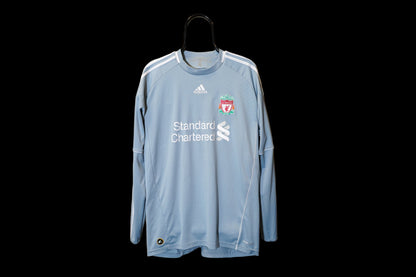 2010 2011 Liverpool #25 Reina Goalkeeper Long Sleeve adidas L P96663