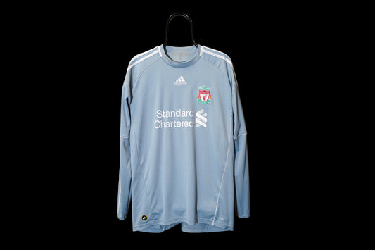 2010 2011 Liverpool #25 Reina Goalkeeper Long Sleeve adidas L P96663