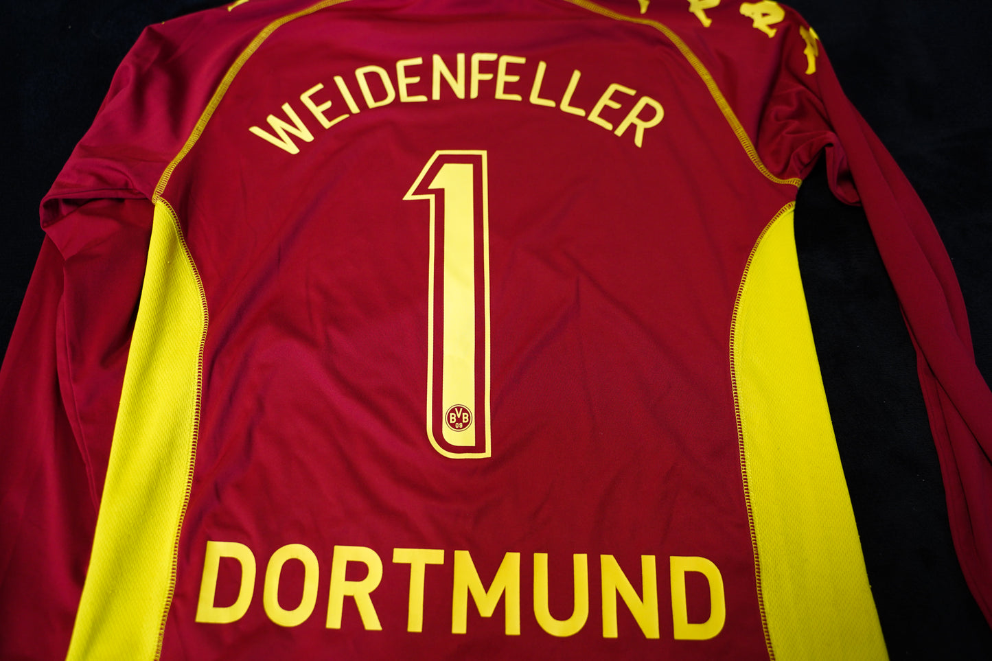 2009 2010 Borussia Dortmund #1 Weidenfeller Goalkeeper Kappa S
