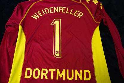 2009 2010 Borussia Dortmund #1 Weidenfeller Goalkeeper Kappa S