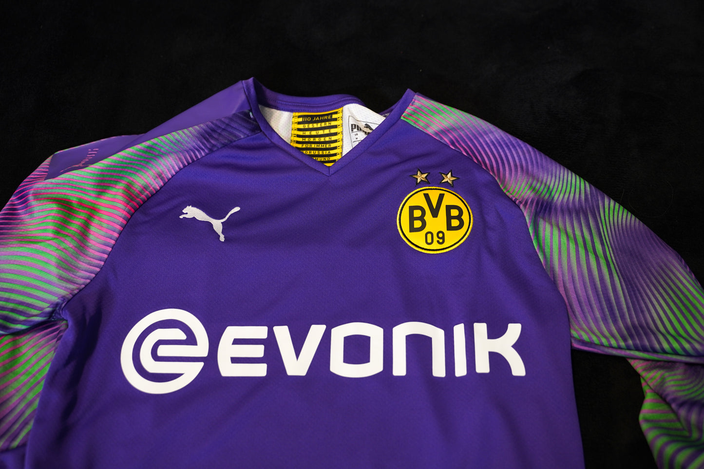 2019 2020 Borussia Dortmund Goalkeeper #1 Burki M Purple 755753-04