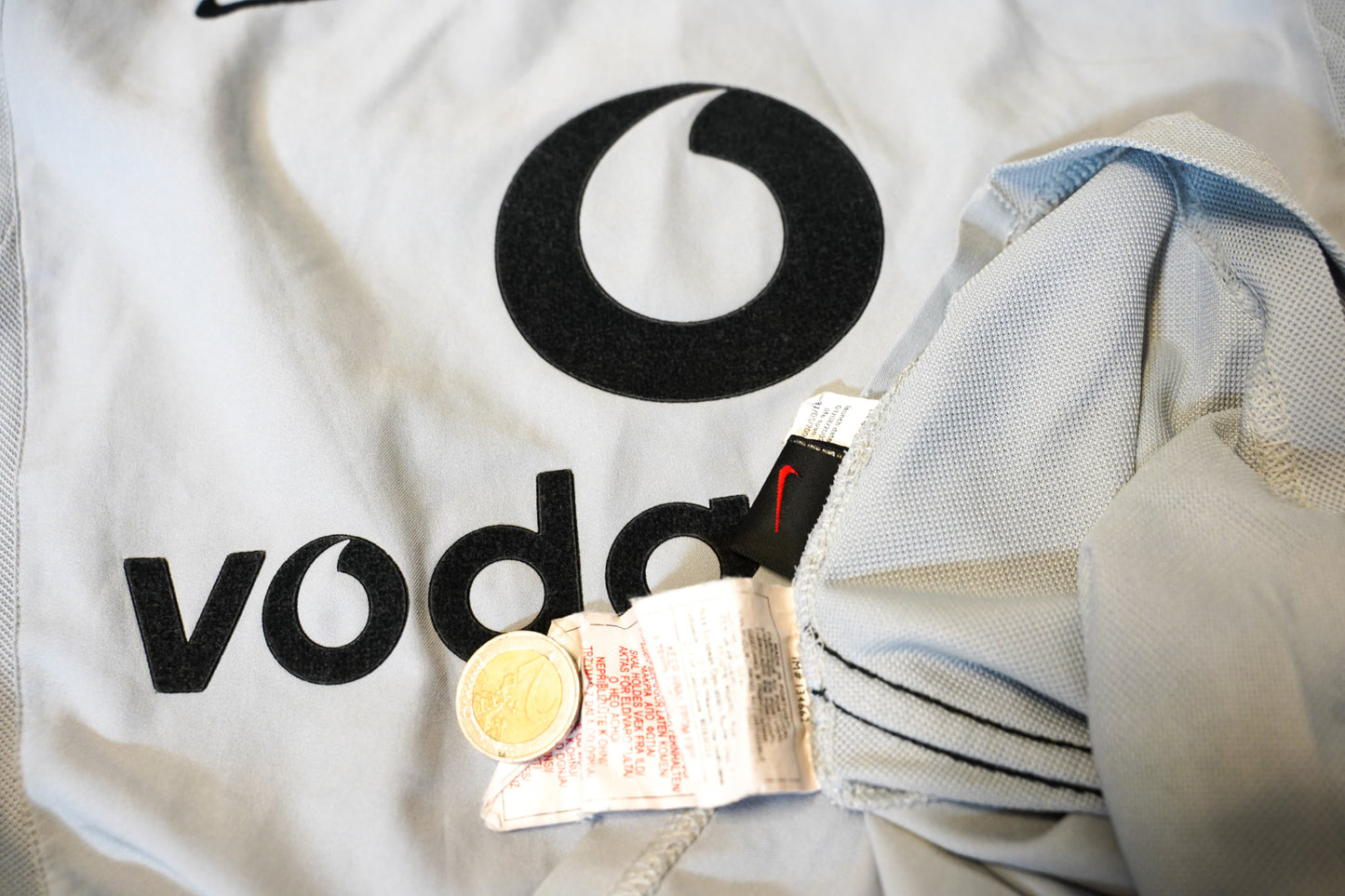 2002 2004 Manchester United Goalkeeper #1 Barthez Football Shirt Vodafone