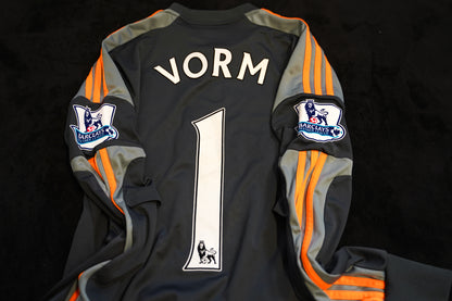 Swansea 2013 2014 Goalkeeper #1 Vorm with patches M men 079798