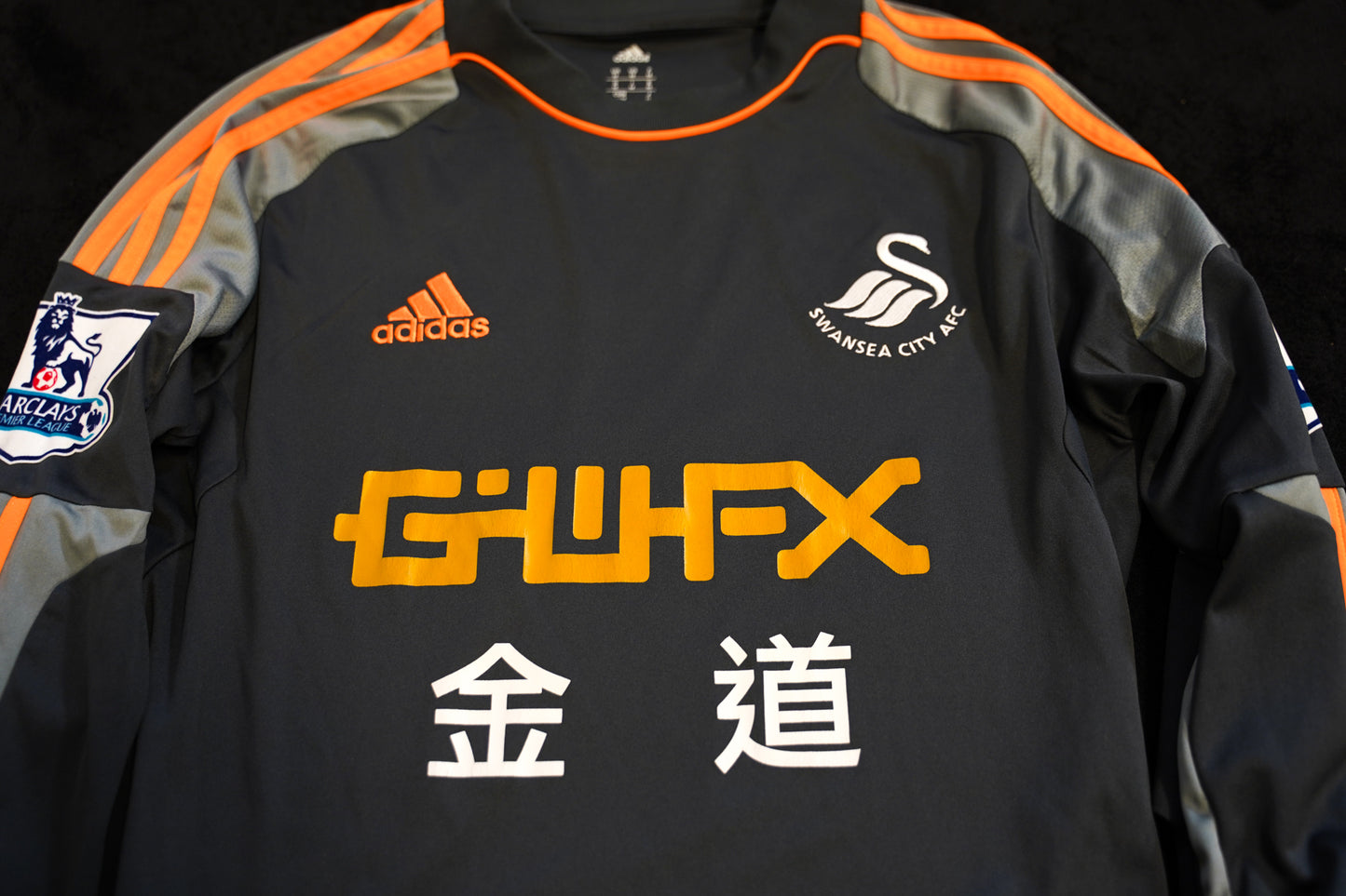 Swansea 2013 2014 Goalkeeper #1 Vorm with patches M men 079798