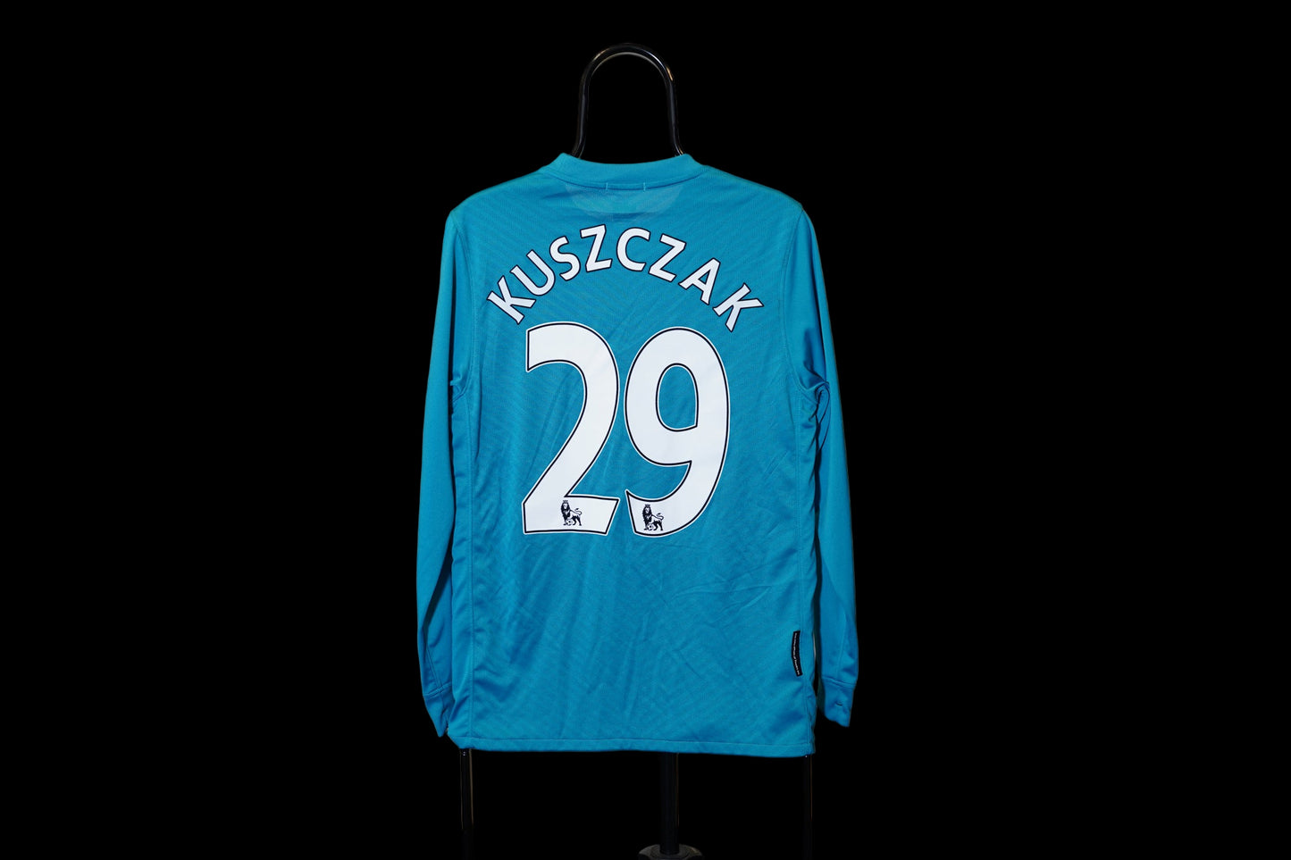 2009 - 2010 Manchester United Goalkeeper #29 Kuszczak Turquoise 355096-358