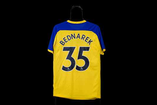 2018 2019 Southampton #35 Bednarek Under Armour Away Yellow S