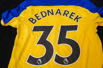2018 2019 Southampton #35 Bednarek Under Armour Away Yellow S