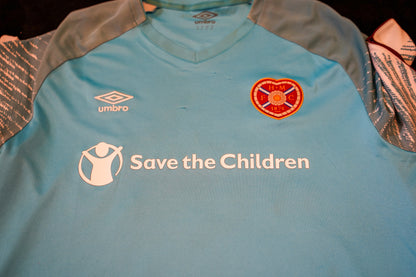 2020 2021 Heart Of Midlothian Away #22 Damour Football Shirt Umbro 2XL