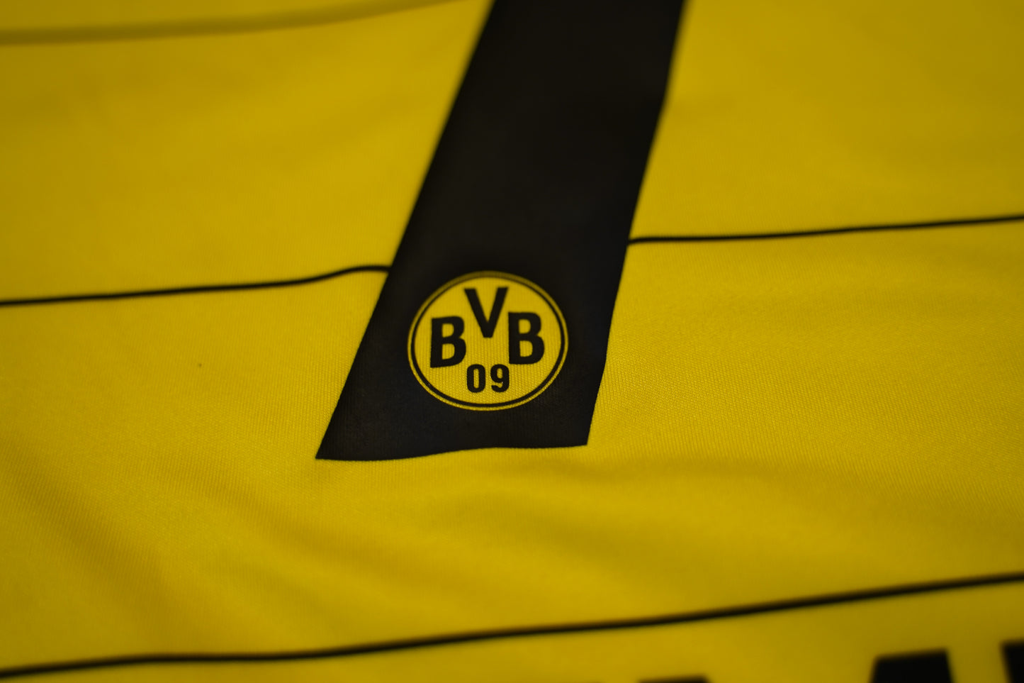 2010 2011 Borussia Dortmund #7 Lewandowski L men Kappa Home Football Shirt 98832 34769