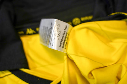 2010 2011 Borussia Dortmund #7 Lewandowski L men Kappa Home Football Shirt 98832 34769