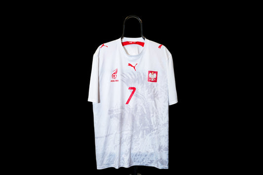 2006 2007 Poland Home #7 Smolarek Football Shirt Puma 2XL men